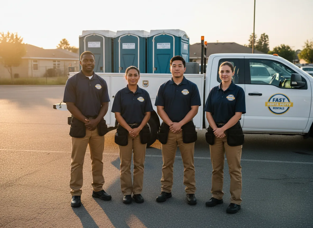 Standard Porta Potty Rentals company in Rush, KY